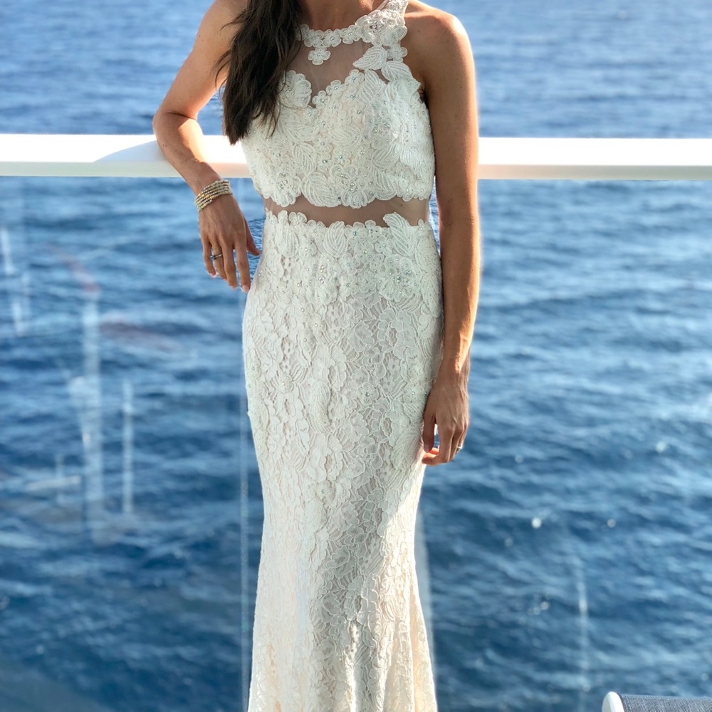 Formal Ivory Dress